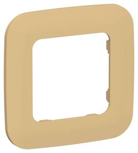 Рамка 1-постовая IEK Flite FI-M12-31-20-K89 шамуа