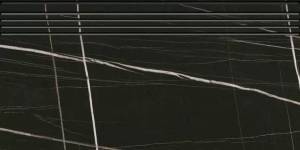 Ступень Kerranova Marble Trend K-1004/MR/st01 Nero Dorato 294x600x9