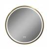 Зеркало Teymi Lina Supernova Gold T20121 с подсветкой и подогревом, сенсор, круглое, D60 фото 16