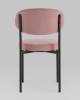 Набор из 4 стульев Stool Group Бриф SN AV 477-C65-9005-K X4 пыльно-розовый, велюр фото 5