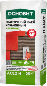 Клей Основит Мастпликс усиленный AC12 H 25 кг