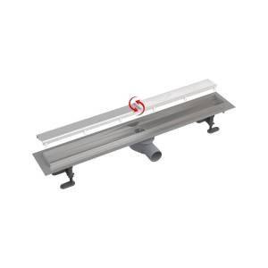 Душевой лоток AlcaPlast APZ13-DOUBLE9-550 с решеткой и опорами