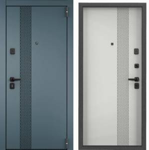 Входная стальная дверь Torex Х7 PRO PP 1989921 ПВХ Верде/ПВХ Ферро 2050x860