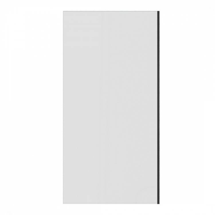 Шторка на ванну Maretti Marta MA41F7014099-560 профиль черный, стекло прозрачное, 70x140 см