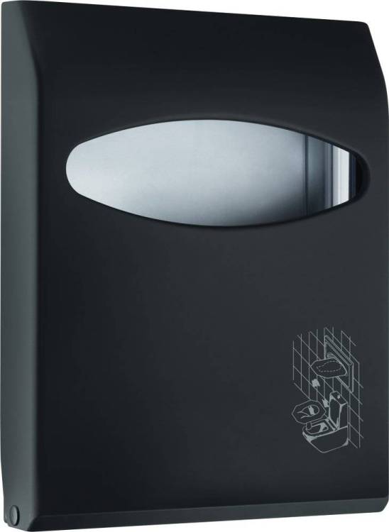 Диспенсер сидений для унитаза Nofer Black 04028.N