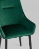 Кресло Stool Group Диана MC101-2 KD HLR-56 велюр изумрудный фото 6