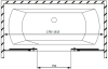 Шторка на ванну Radaway Idea Black PN DWD 180 фото 9