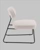 Кресло Stool Group Kate AV 336-F81cl-9005 светло-серый, букле фото 3