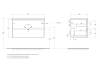 Тумба под раковину Belbagno Kraft KRAFT-900-2C-SO-CG 90x46x50 Cemento Grigio подвесная с двумя выкатными ящиками фото 9