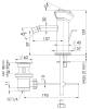 Смеситель для биде Remer Element ET20 хром фото 2
