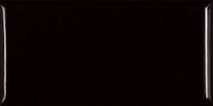 Керамическая плитка CARMEN Caprichosa Negro 7.5x15