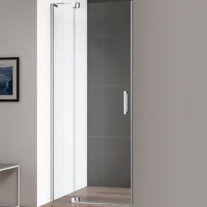 Душевая дверь в нишу Cezares Slider B 1 90/100 C Cr профиль хром, стекло прозрачное