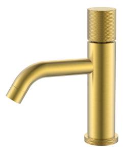 Смеситель для раковины Boheme Stick 121-MG.2 Mat Gold с ручкой Touch