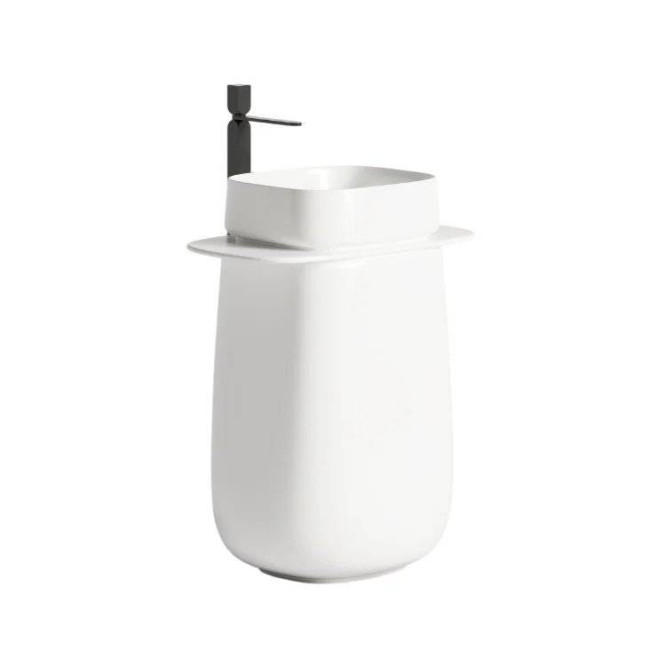 Раковина Salini Oriente 1303101G 70 см, белая глянцевая