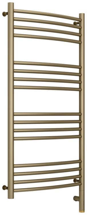 Полотенцесушитель электрический Сунержа Богема 3.0 32-5803-1050 выгнутый, Золотой шёлк, 100x50