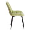 Стул Tetchair Abruzzo (mod. 8060) 19234 зеленый (HLR 54)/черный 54x62x83 фото 2