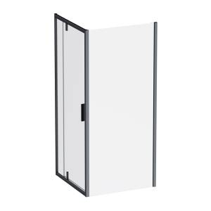 Душевой уголок Am.Pm Gem W90G-404-9090-BT профиль черный матовый, стекло прозрачное, 90x90