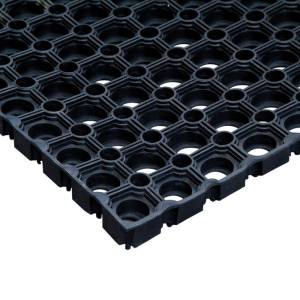 Грязезащитный коврик резиновый ячеистый 500x1000x16