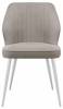 Стул Дик DikLine 222M 00-00063424 B03 BEIGE, ножки белые фото 2