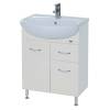 Тумба с раковиной Bellezza Уют 60 1 ящ. Белый