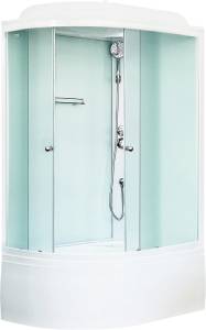 Душевая кабина Royal Bath BK RB8120BK5-WC-R с высоким поддоном, с сиденьем