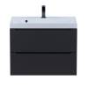 Тумба под раковину Uperwood Tanos 291020231 подвесная, черная, 70 см