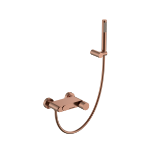 Смеситель для ванны Boheme Stick 123-CB Copper Brushed Diamond