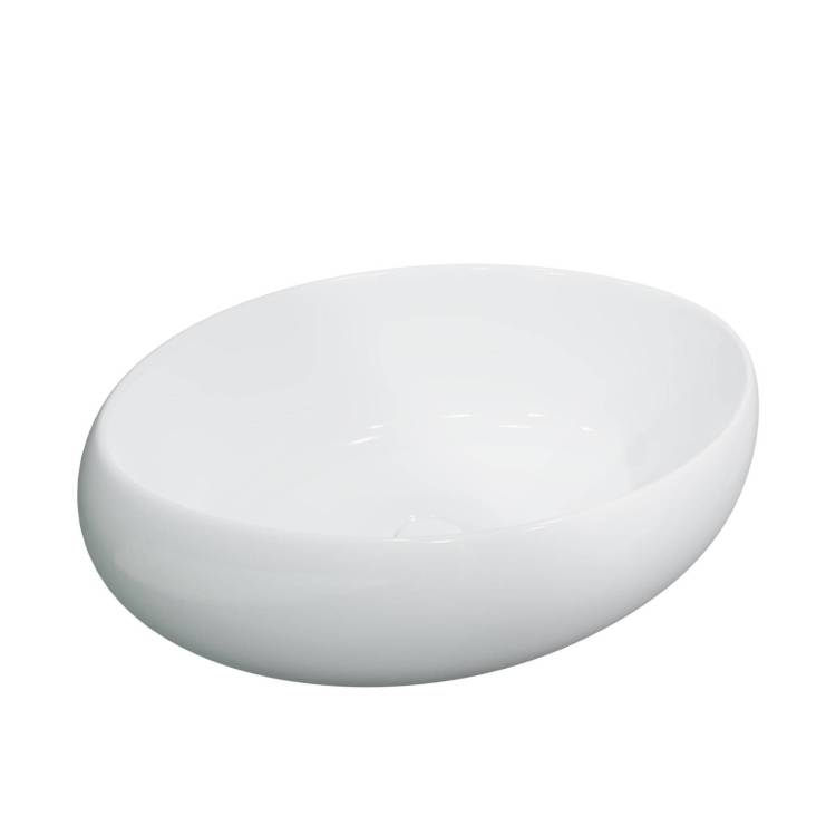Раковина CHARUS Northwall 700-022W накладная, белая глянцевая