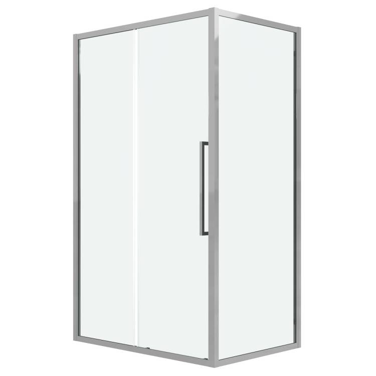 Душевой уголок Grossman Cosmo 120.K33.02.1210.10.00 профиль хром, стекло прозрачное, 120x100x195