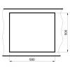 Мойка кухонная Milacio Мурсия 60 MC.77013 серый металлик фото 6