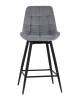 Стул полубарный Stool Group Флекс AV 405-V12-K14PM-08(PP) серый с поворотным механизмом фото 2