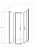 Душевой уголок Royal Bath HKD RB90HKD-T-CH 90x90 фото 6