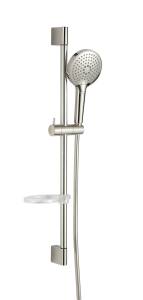 Душевой гарнитур AQUAme AQM8101BN никель шлифованный