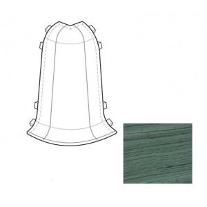 Наружный (внешний) угол LinePlast Зелёный Клён L009 58 мм