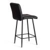 Стул полубарный Tetchair Medeo 24919 черный, экокожа фото 3