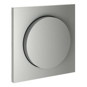 Лицевая панель для светорегулятора поворотно-нажимного Voltum S70 VLS002005 сталь