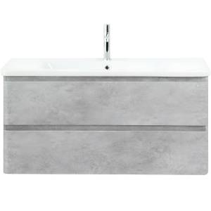 Тумба под раковину Belbagno Albano-Cer ALBANO-CER-1050-2C-SO-CVG 102x44x50 Cemento Verona Grigio подвесная с двумя выкатными ящиками