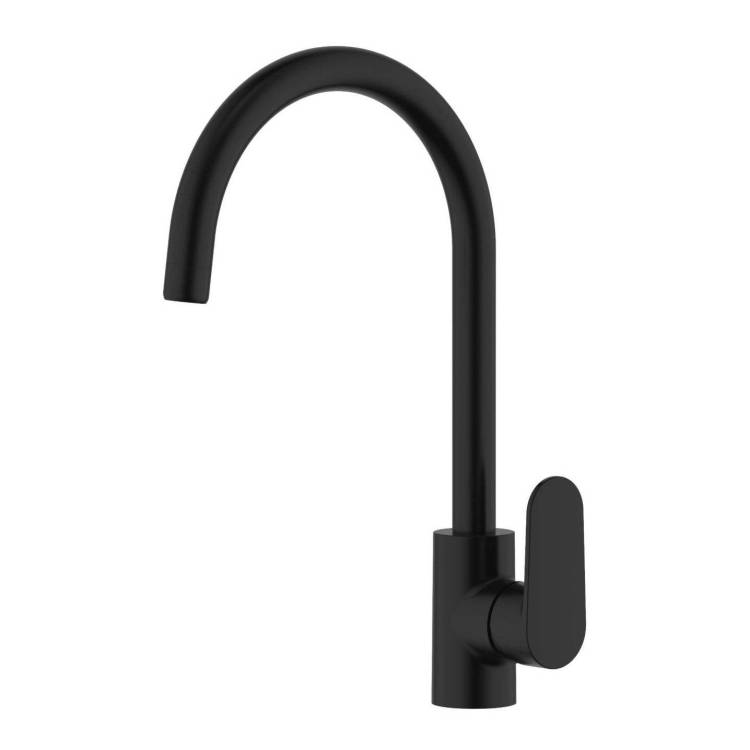 Смеситель для кухни Aquatek Ника AQ1882MB черный матовый