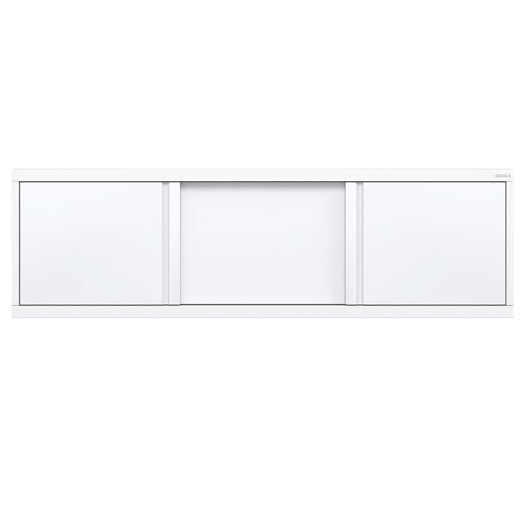 Экран под ванну Onika Одио 140 раздвижной, белый