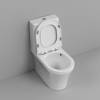 Унитаз-компакт Grossman Tornado GR-4485SQ безободковый, сиденье микролифт, белый глянцевый фото 11