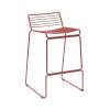 Стул полубарный Stool Group Danny DN-S26 burg бордовый, с подушкой фото 2