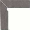 Плинтус Paradyz Taurus Grys Cokol Ciety левый структурный 2-x элем 30x8.1