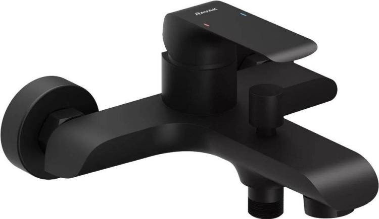 Смеситель для ванны с душем Ravak Flat X070175 черный матовый