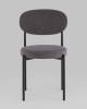 Набор из 4 стульев Stool Group Бриф SN AV 477-C89-9005-K X4 темно-серый, велюр фото 3