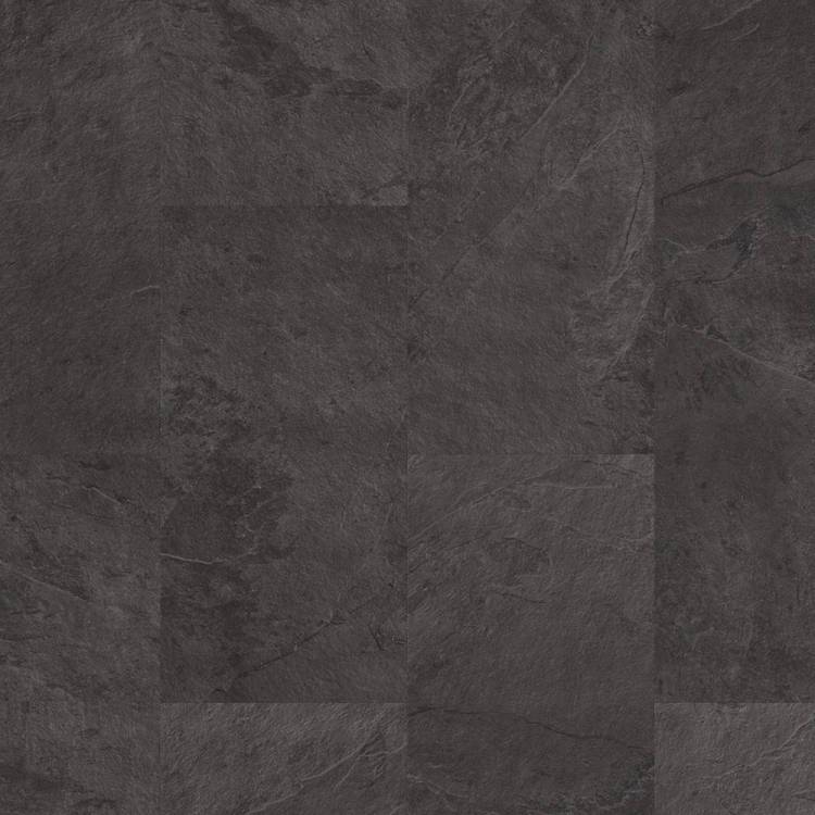 LVT Плитка Quick-Step Alpha Vinyl Oro 5/33 4V AVSTU 40035 Сланец Чёрный 610x303
