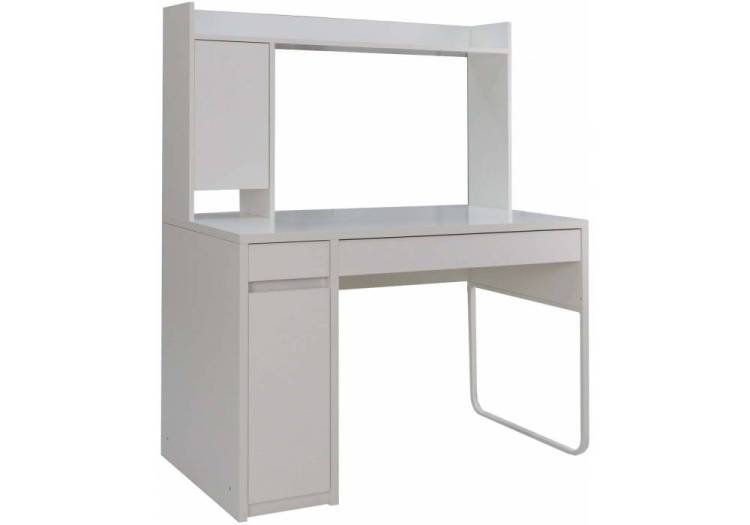 Стол компьютерный Woodville Сити-12 619415 белый шелк 120x60x140