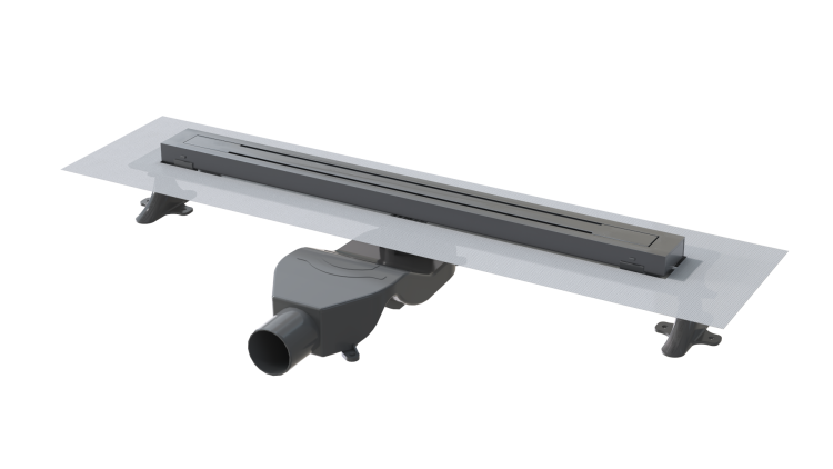 Душевой лоток Armadi Art Premium Trendy 983-60-GM 60 см, Gun Metal