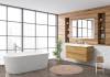 Тумба с раковиной Belbagno Albano-Cer ALBANO-CER-1050-2C-SO-RR 102x44x50 Rovere Rustico подвесная с двумя выкатными ящиками фото 8