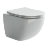 Комплект Унитаз подвесной Ceramica Nova Forma CN3009 + Система инсталляции Envision CN1002B с черной матовой кнопкой смыва и шумоизоляционной панелью CN1000 фото 2
