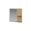 Зеркало НК-Мебель Нордик 71916988 Холодный серый/Дуб Артизан 80x80x22